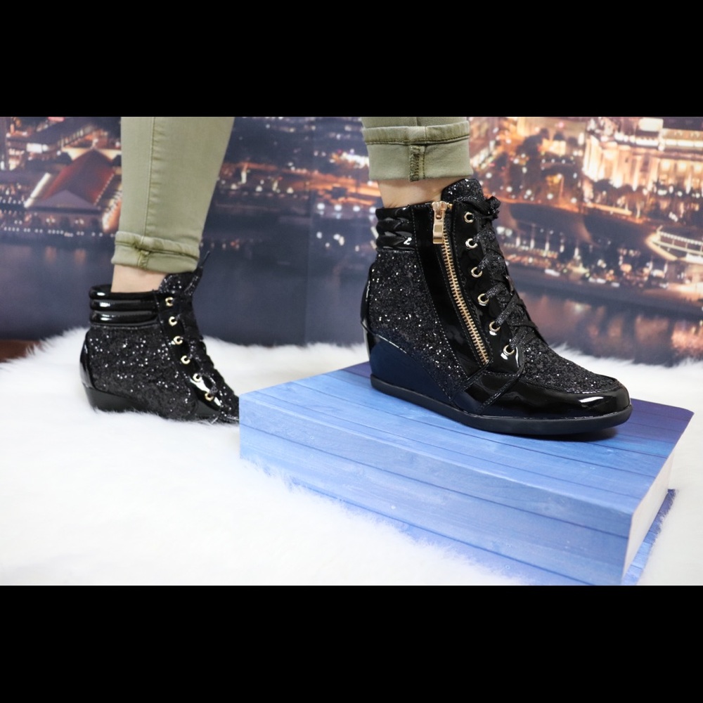 LADIES WEDGE SNEAKERS 😍 - Picture 5 of 7